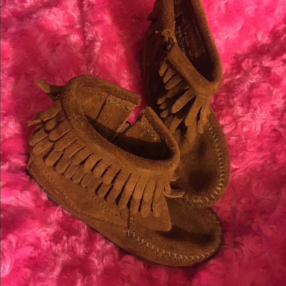 Toddler Girls Leather Boots